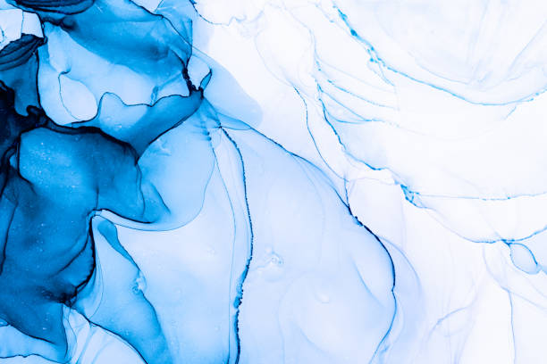 istock Marble ink abstract art from exquisite original painting for abstract background 1474026732