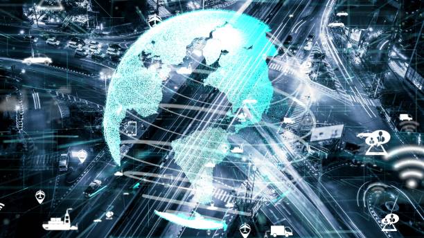 istock Smart transport technology alteration concept for future road traffic control 1474027593