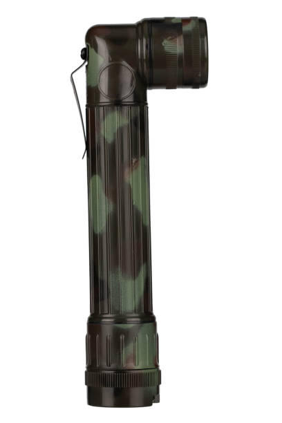 istock vintage military style flashlight isolated on white 1474027823