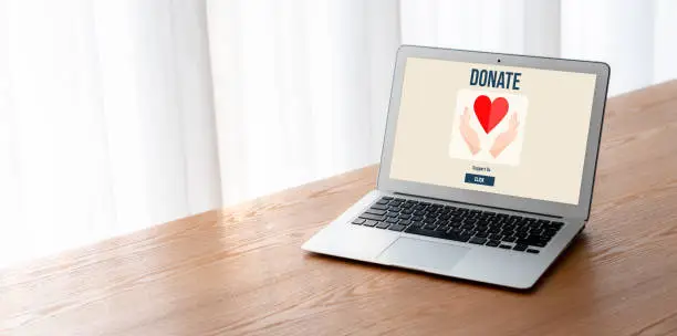 Online donation platform offer modish money sending system for people to transfer on the internet