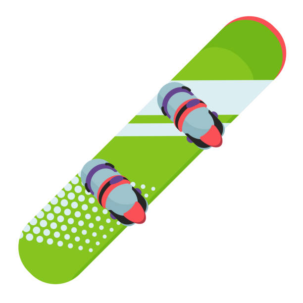 deska snowboardowa - snowboard stock illustrations
