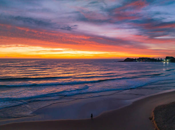 istock Sensational high cloud sunrise at the seaside 1474043558