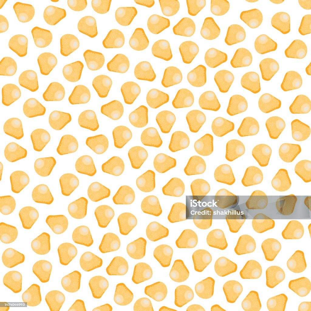 Corn Image Pattern Corn Pattern Stock Illustration - Download Image Now - Corn Kernel ...