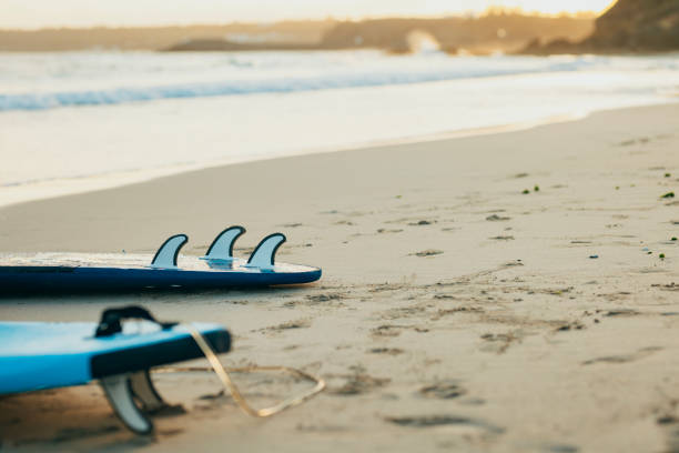 istock Surfboards laid out on the beach. 1474048187