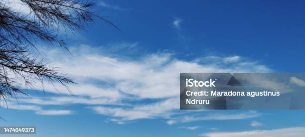 Blue Sky Stock Photo - Download Image Now - Beauty In Nature, Blue, Cloud - Sky