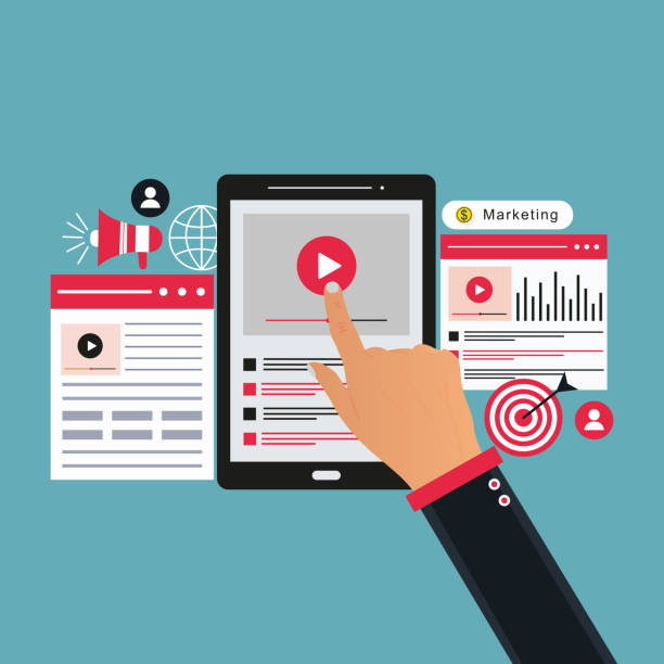 istock Video marketing social media and advertisement concept 1474054945