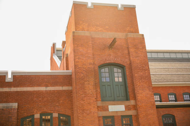 istock modern brick city buildings downtown that shows historic structures that shows urban apartment architecture with street background 1474063224