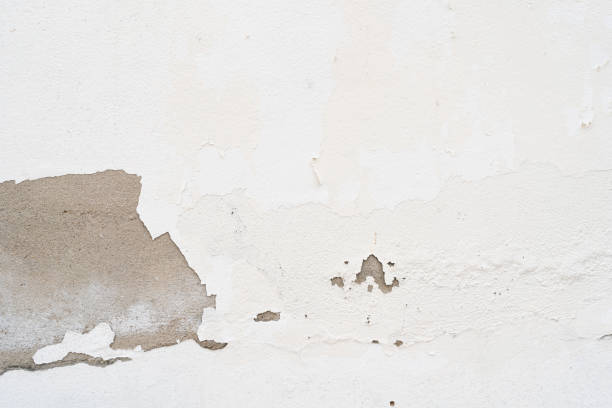 istock Water damaged wall in an old house. 1474067326