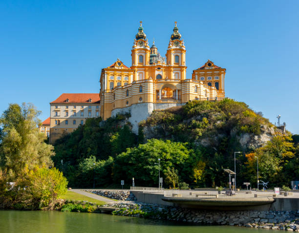 istock Melk abbey in Wachau valley, Austria 1474069550