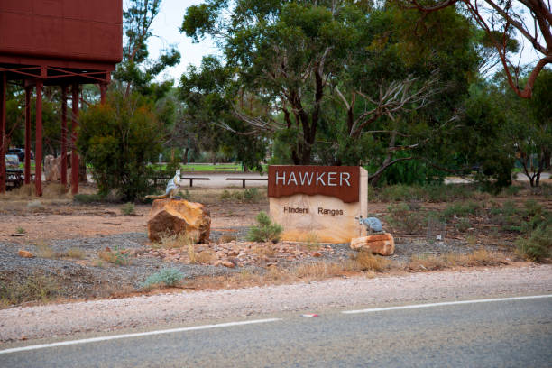 istock Hawker Town Welcome Sign 1474072036