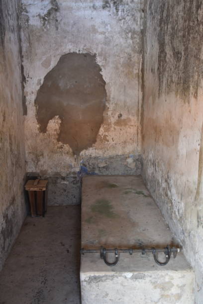 istock Prison Cell with Ankle Clasps, Phu Tuong Prison, Con Dao 1474082267