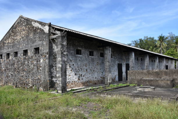 istock Long Stone Building in Phu Tuong Prison 1474082428
