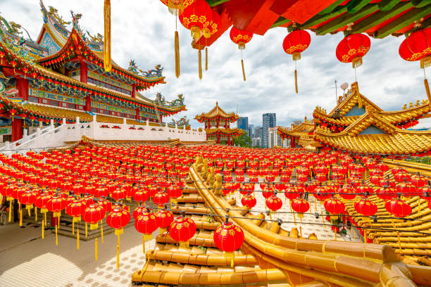 istock Chinese lanterns in Thean Hou Temple 1474084719