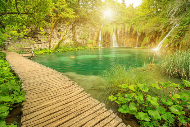 istock Galovacki Buk waterfall in Plitvice Lakes 1474088556