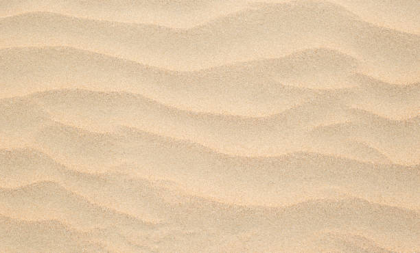 istock Sandy sea on the beach. Wave sand texture 1474089267