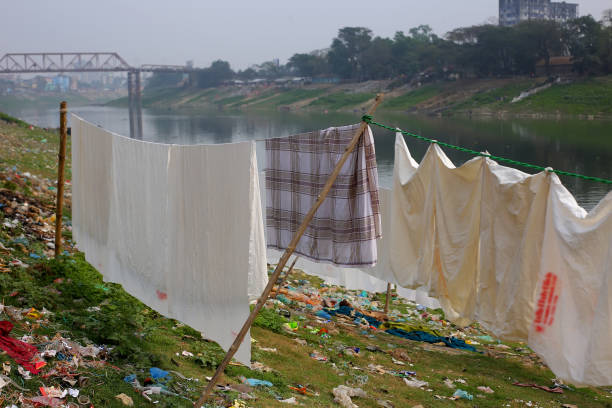 istock The clothes are dried in the sun 1474092522