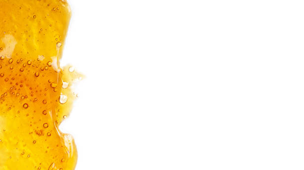 istock cannabis golden wax resin extract and white background with copy space  place for text 1474097918