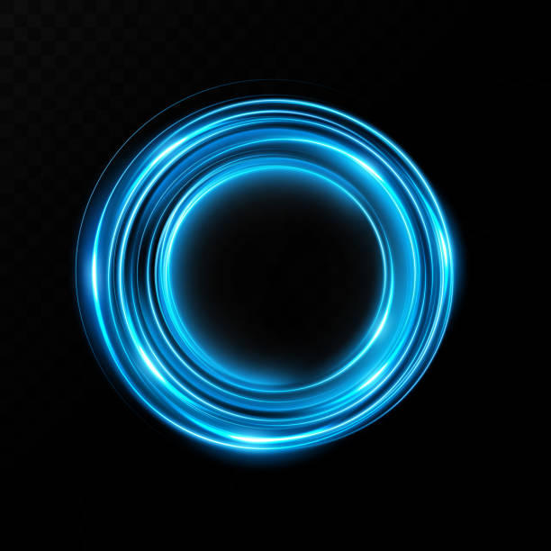 istock Portal and frame, abstract light lines of movement and speed. light ellipse. Glitter Galaxy. Glowing podium. Space tunnel. Light everyday glowing effect. semicircular wave, light vortex wake. Bright s 1474099093