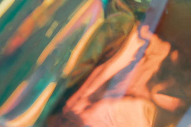 istock Abstract blurred multicolored, yellow-green, holographic background 1474099869
