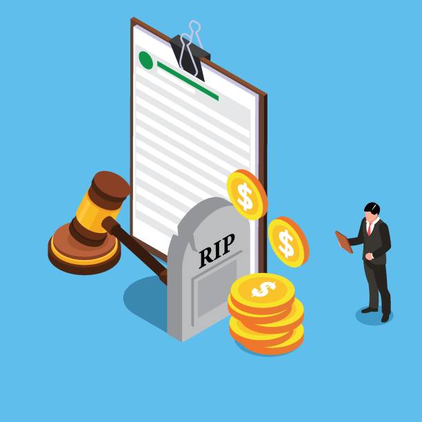 legal will and inheritance 3d isometric legal will and inheritance 3d isometric vector illustration concept for banner, website, landing page, ads, flyer template legacy concept stock illustrations