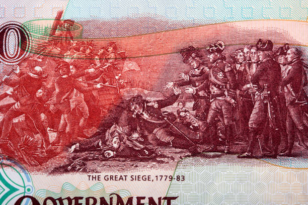 istock Great Siege of Gibraltar from money 1474108450
