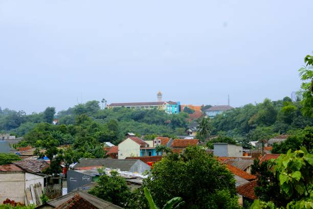 istock View from above View of a village. 1474110097