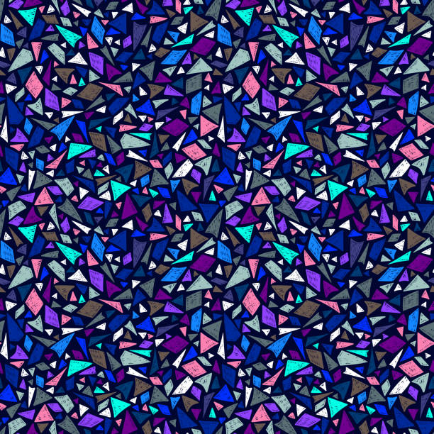 mosaikmuster. terrazzo. geometrische formen. doodle elemente. abstrakter skizzenhintergrund. doodle fragmente muster. terrazzo-textur. boden. mode. textil. stoffdesign. - color swatch architecture wallpaper pattern marble stock-grafiken, -clipart, -cartoons und -symbole