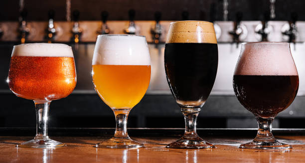 istock different types of craft beer in glasses on table in pub interior 1474131664