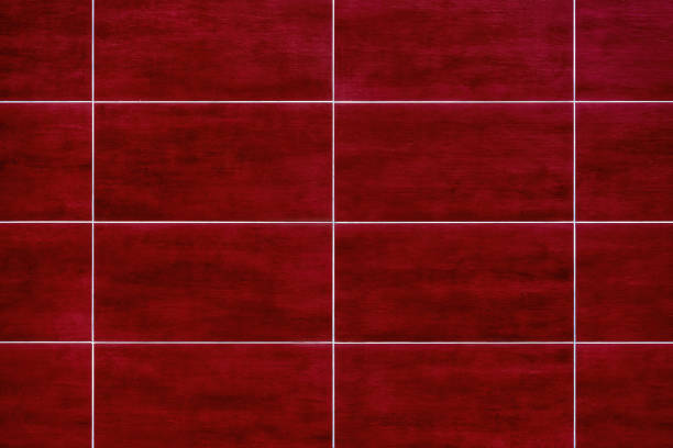 Red Outdoor Tiles Background