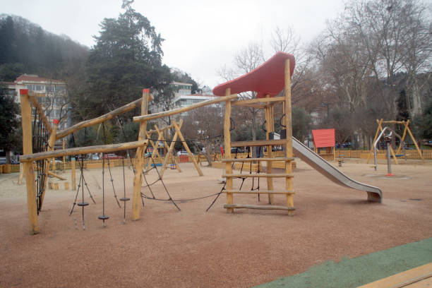 istock Children's playground in a public park 1474144749