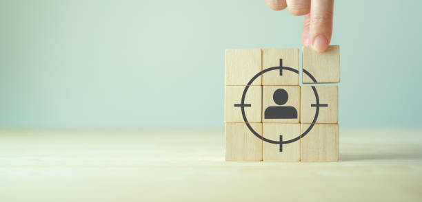 istock Target customer, buyer persona, customer behavior, personalization marketing, customer centric, recruitment, human resource management, personal development concept. Marketing plan and strategy. 1474157589