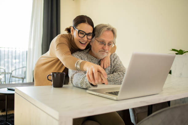 istock Happy middle-aged married couple spending time together 1474160340