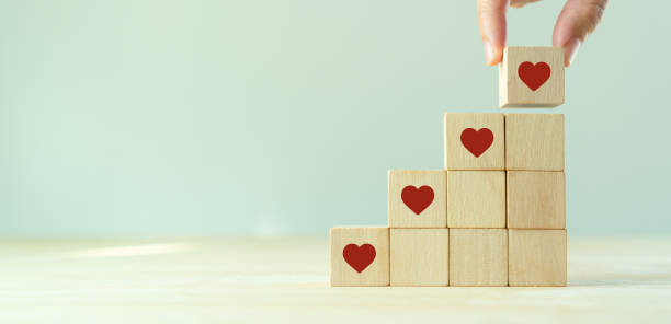 istock Increasing customer loyalty concept. Developing strategies to create relationships with customers and build trust. By understanding customer needs and providing values. 1474165254