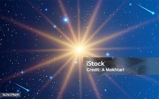 istock Star in the sky. 1474179691