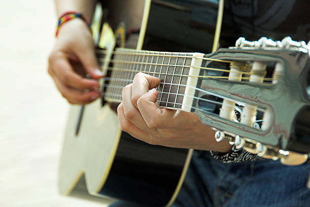 istock The musician plays an acoustic guitar. 147418005