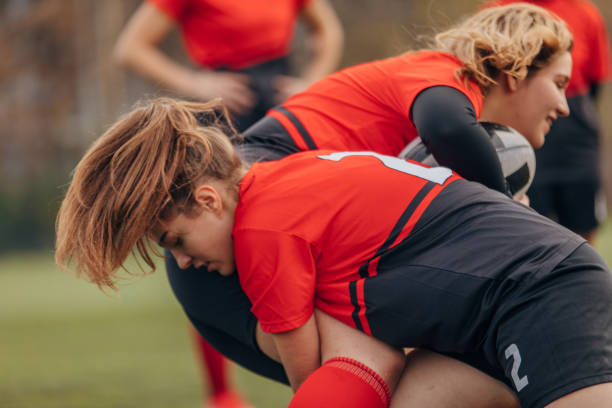 istock Female rugby players training 1474183291