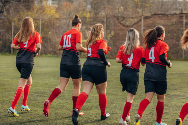 istock Female rugby team training 1474183841