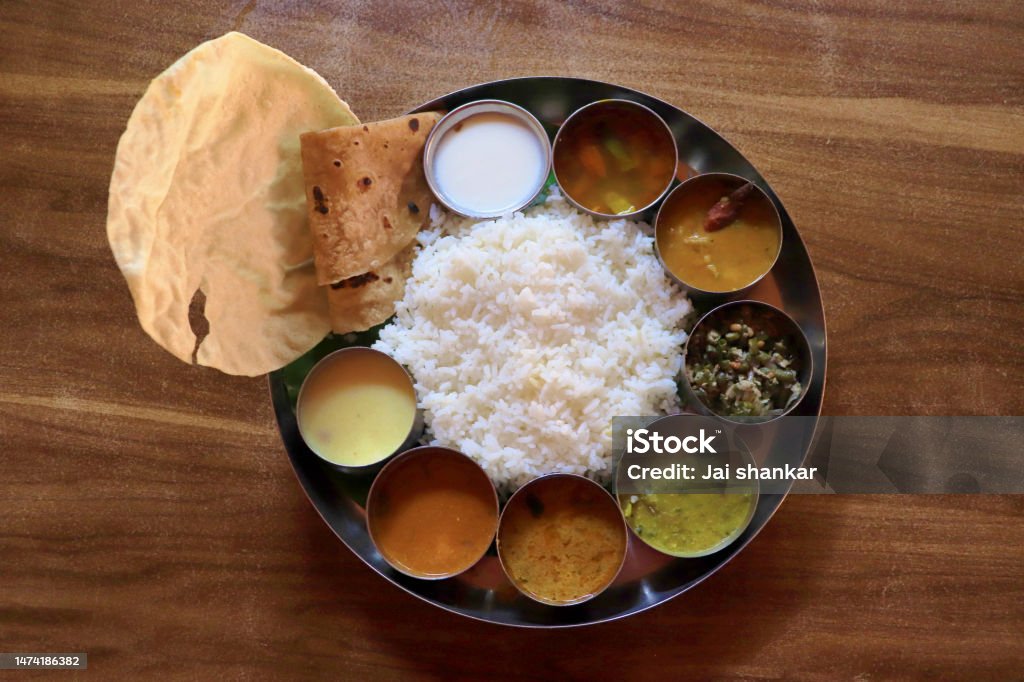 South Indian Meals Stock Photo - Download Image Now - South, Tradition