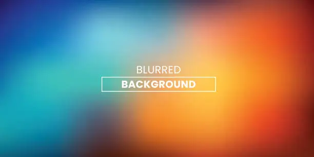 Vector illustration of Blurred background. Abstract backgrounds.