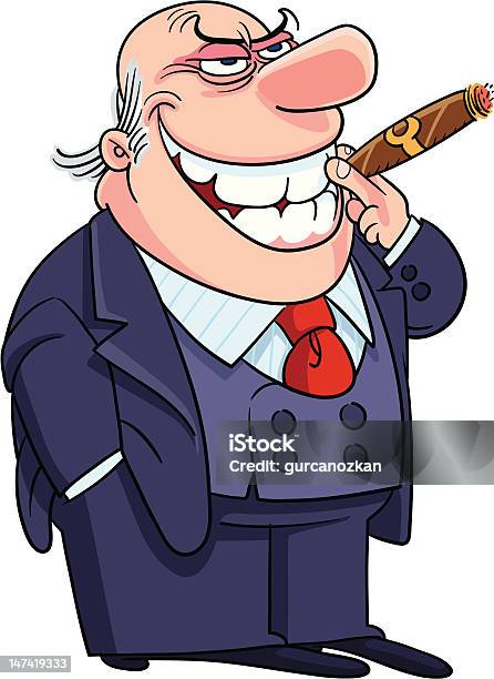 Businessman Stock Illustration - Download Image Now - Adult, Bossy, Business