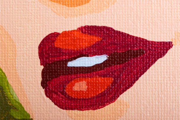 art background closeup painting paints