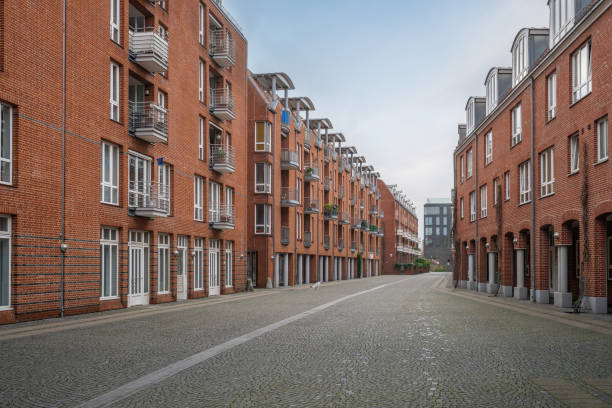 istock Brick Buildings at Teerhof - Bremen, Germany 1474197955
