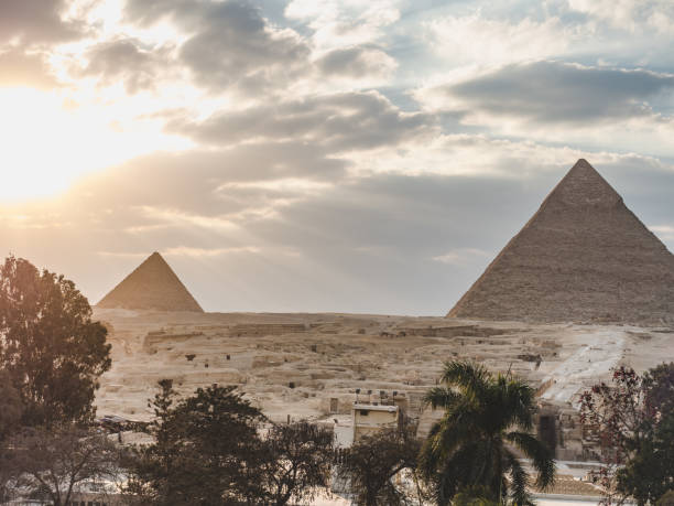 istock Giza pyramid complex. Vacation and travel concept 1474204498