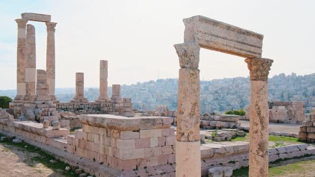 Ancient Temple of Hercules, Amman, Jordan