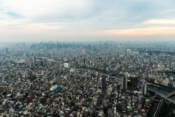 istock Tokyo shitamachi downtown Japan from Above 1474209338