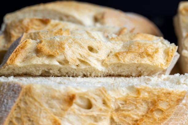 istock Sliced at home soft and fresh loaf of bread 1474218083