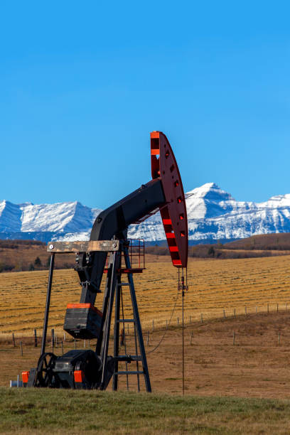 istock Pumpjacks in the Rocky Mountain Foothills 1474222445