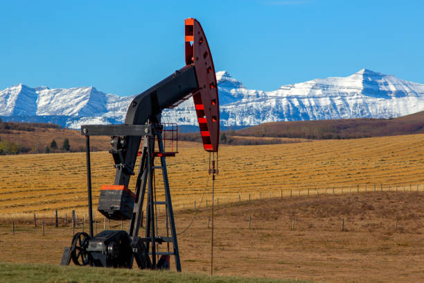 istock Pumpjacks in the Rocky Mountain Foothills 1474222448