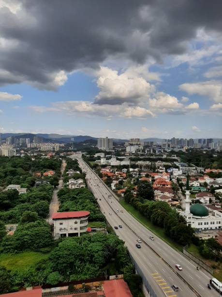istock Straight long distance expressways 1474233870