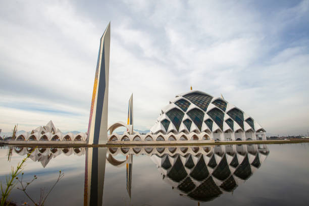 istock Al Jabbar great mosque of West Java, a brand new mosque, one of the biggest mosque in West Java, a landmark and icon of West Java Province. Located in Bandung. 1474250852